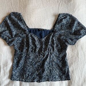 Madewell Women's Puff Sleeve Top